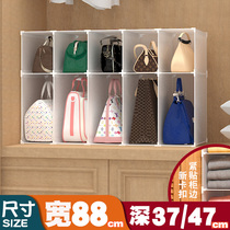 Wardrobe storage layered shelf bedroom storage cabinet seasonal clothes storage artifact clothing partition partition cabinet
