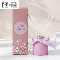 Creative simple fire-free aromatherapy home car indoor expansion fragrance gift small high-value deodorant artifact light luxury