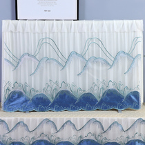 Shengsina TV cover cover new 55-inch 65-inch hanging LCD TV dust cover cloth cover towel is not taken when turned on