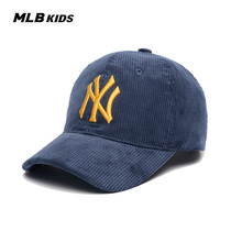 MLB childrens official boys and girls classic team logo baseball cap adjustable sunshade fashion hat 21 new autumn products