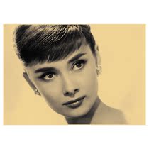 Hepburn poster 216 models in total 13 postage A3 photo paper wall painting Audrey Hepburn a2a12a28