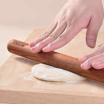 Bai Sen Youjia Wutan solid wood rolling pin dumpling Leather Special rolling stick home extended rolling noodle baking tools