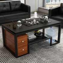 Fire Stones Qigong Fu Tea A Few Brief Modern Office Guests Receive The Utilita Tea Table Small Family Type Tea Table