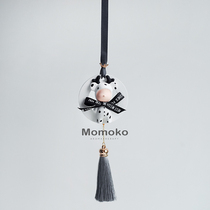 Car pendant goddess style all the way safe personality cute elk Car Rearview Mirror perfume fragrance pendant decoration