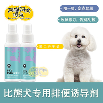 Special positioning defecation inducer dogs go to the toilet training small dogs pet defecation artifact