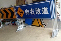 Zhibrand column Expressway sign construction elevator red record light sign L-type anti-corrosion factory area anti-corrosion quality