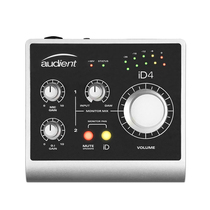 Audient iD22 professional USB external sound card audio interface decoder recording arrangement monitoring control