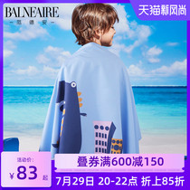Van Dean Childrens quick-drying bath towel Absorbent sweat-absorbing anti-chlorine sunscreen cartoon printing resort spa beach towel
