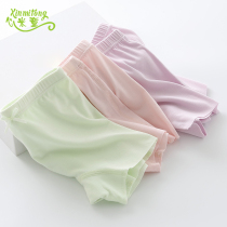Girls  underwear Modal pure cotton middle and large childrens childrens incognito shorts Little girl boxer shorts Student four-corner underpants