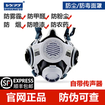  Japan imported heavy pine TW08SF anti-dust mask microphone anti-poison spray paint grinding pesticide welding mask