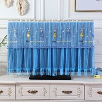 TV hanging desktop curved LCD TV dust cover is turned on without taking the TV set TV cover cloth cover towel