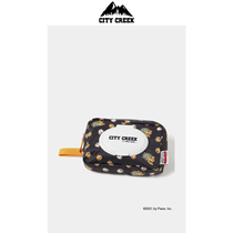 CITY CREEK Garfield co-name cosmetic bag rectangular portable small bag cosmetic brush storage bag 943935
