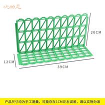 Fruit guardrail fresh plate supermarket pile head fence fruit and vegetable partition vegetable display rack baffle manufacturer