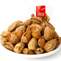 Yilai Wan hand-peeled almond 500g bulk almond nuts dried fruit fried goods casual almond Batan Wood snacks
