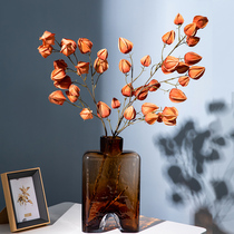 Flower jazz lantern fruit branch living room home soft decoration ornaments simulation flower fruit arrangement dry flower flower arrangement