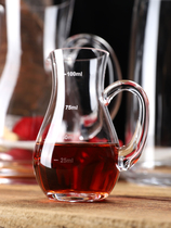 European-style crystal glass household small wine dispenser with scale Personality foreign wine white wine red wine wine dispenser wine set