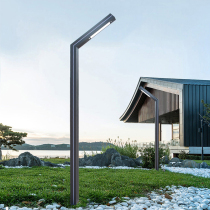 Aluminum profile courtyard light outdoor view lamp post LED waterproof street lamp 3 m sub-district park road square column lamp