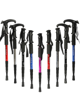 Ultra-light ultra-short climbing pole outdoor telescopic folding walking stick walking stick walking stick walking stick outdoor equipment