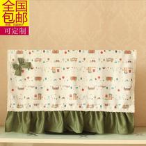 Eurostyle cloth art TV cover lace dust resistant TV cover 42 42 55 60 inch LCD TV cover towels computer