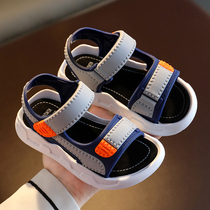 Boys sandals 2021 new trendy summer childrens soft-soled non-slip childrens childrens baby boys beach shoes