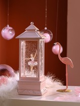 Christmas gifts for girlfriends in winter. Rotary Music Box dream snow snow send girlfriends birthday gifts