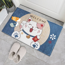 Entrance doormat Mat Floor Mat Entrance Doormat Toilet Bathroom Toilet Anti-Slip Mat Home Absorbent Rug