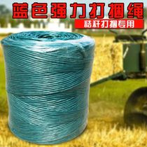 Baler rope blue binding rope plastic wheat corn straw baler rope manufacturers promotion