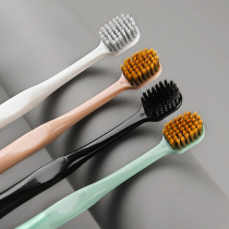 Japanese Wide Head Soft Hair Toothbrush Spiral Silk Fine Hair Big Head Deep Cleaning Women's and Men's Home Combination