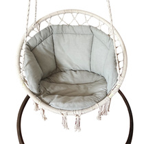Removable washing basket cushions cushions swings Swings Single Sofa Cushion Home Hanging Chair Cloth Cushion Indoor Cradle Chair Cushion