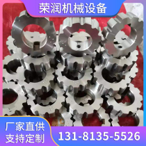 Type B mesh with wheel stainless steel sprockets nylon material transmission wheels Back to flow welded mesh with metal transmission wheel conveyors