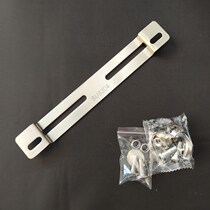 Motorcycle Rear License Plate Stainless Steel Conversion Bracket Scooter Import Rider car license plate Ghost Fire Suzuki