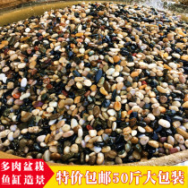 50 pounds of natural pebbles paving the road and paving the courtyard garden landscaping size stone rain stone rough stone goose soft warm stone