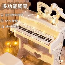 Childrens piano toy beginner versatile electronic violin with microphone 3-6 years old taught Puzzle Toy Girl 5
