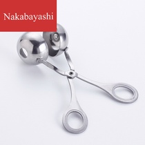 Stainless steel multi-function meatball clip kitchen broth food clip making