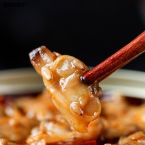 Spicy little seafood cooked food ready-to-eat canned combination canned clams and scallops conch meat octopus