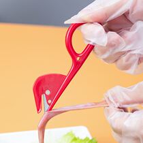 Chicken intestines and intestines artefact professional duck intestines sausage knife eel cutting eel boning knife special fish opening fish knife