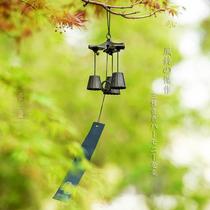  Trio high school bass Japan imported cast iron wind chimes doorbell pendant Pray for good luck and peace