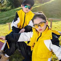 Kindergarten garden clothes spring and autumn clothes primary school uniforms childrens sports class clothes autumn and winter three sets