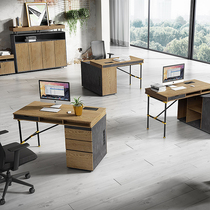 Office Furniture Computer Desk Single Position Double Digit Staff Office Table Station Staff Desk Sub