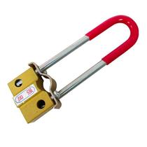 Bicycle lock small bolt lock wire lock old-fashioned bold U-shaped fork fixed installation chain lock soft lock ring