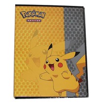Pokémon Card Book Pikachu Card Collection Pocket Elf Pokémon Card Storage Book Large Capacity Four