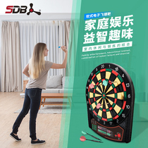 SDB electronic soft automatic scoring dart target set 15 5-inch indoor safety flying mark machine professional competition