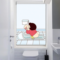 Crayon Xiaoxin personality roller curtain curtain kitchen bathroom toilet bedroom blackout waterproof and oil-proof non-perforated