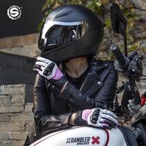 Star Knight motorcycle riding womens gloves summer carbon fiber mesh breathable touch screen motorcycle riding equipment