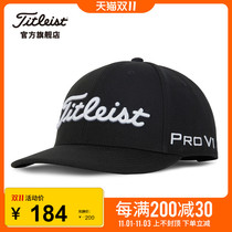 Titleist golf hat mens home wool hat 21 autumn and winter new warm adjustable top hat