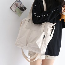NR bag female Large Capacity light shoulder bag 2020 new wild college students cram shoulder backpack schoolbag