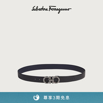 Salvatore Ferragamo Filagmummy Mens adjustable GANCINI belt 687611