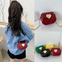 Childrens bag New 2021 net red female child cute small satchel foreign fashion small bag girl shoulder bag tide