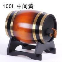 Decorated beer barrel dry red wine barrel 5kg beer white wine wooden barrel food wine home small wine barrel beer