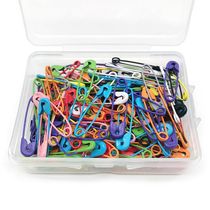 100 boxes of color pins size safety pins fixed clothes sweater pins buckle pins small paperclips